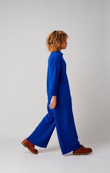 Royal blue best sale polo jumpsuit